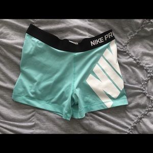 Nike teal spandex